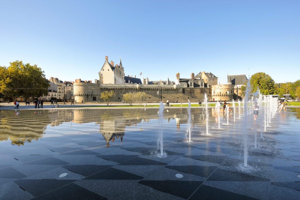 Miroir d'eau Nantes